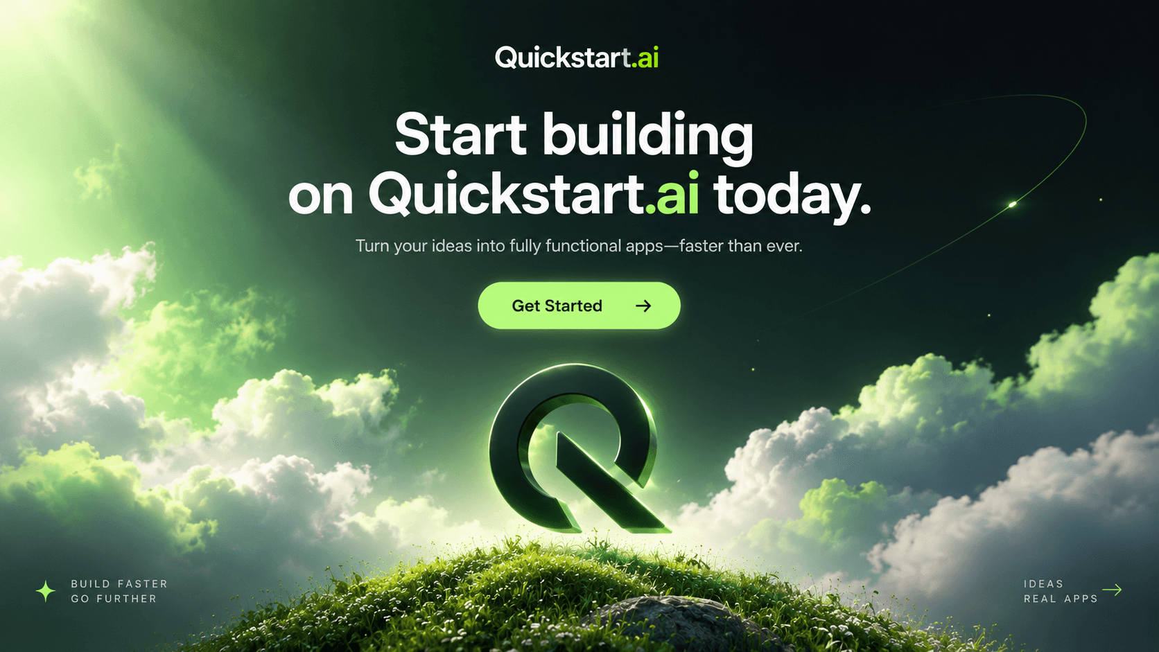 Start building on QuickStart.Ai today — turn your ideas into fully functional apps, faster than ever.